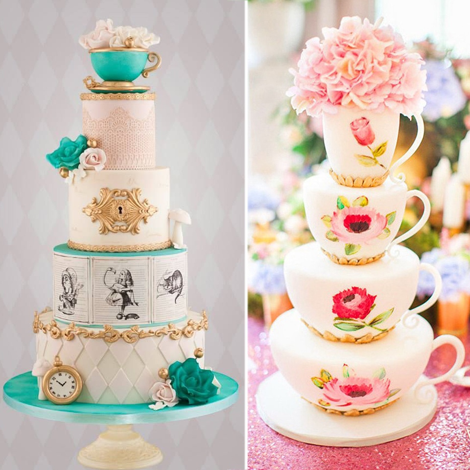 masal dugun pastalari 5 | Masallardan İlham Alan Düğün Pastaları