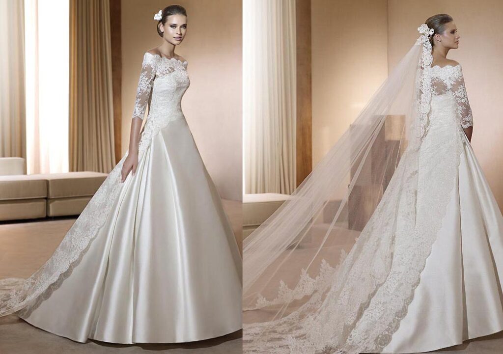 dantelli gelinlik modelleri 6 | Uzun Kollu Gelinlikler Hakkında Bilinmesi Gerekenler