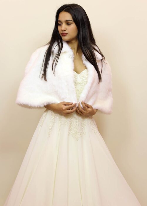 Beyaz Sifir Kol Bolero | İndirimli Ürünler