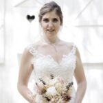 Nihan | Dantelli Kalp Yaka Tül Etek A Kesim Gelinlik Modeli