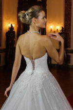 Straplez A Kesim Gelinlik - Görsel 2