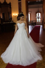 Strapless A-Line Wedding Dress - Image 2