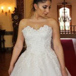 Strapless A-Line Wedding Dress