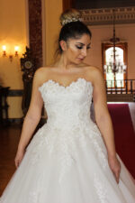 Strapless A-Line Wedding Dress