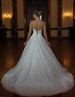 Straplez A Kesim Gelinlik - Görsel 3