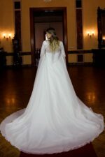 Straplez Dar A Kesim Gelinlik - Görsel 4