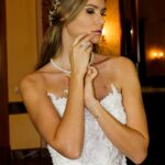 Strapless Tulle Skirt Mermaid Wedding Dress