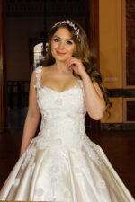 Strappy Prom Type Princess Wedding Dress