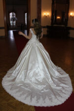 Strappy Prom Type Princess Wedding Dress - Image 3