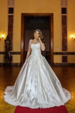 Strappy Prom Type Princess Wedding Dress - Image 4