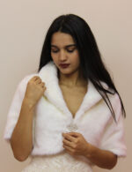 White Short Sleeve Bolero - Image 2