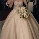 Bahar | Tak Çıkar Etekli Gümüş İşlemeli Balık Gelinlik