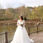 Eda | Dantel A Kesim Uzun Kollu Gelinlik | İstanbul Gelinlik