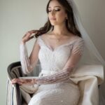 Malek | Dantel Balık V Yaka Gelinlik | Tak Çıkar Kuyruk