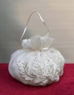 Organza Embroidered Lace Bridal Pouch