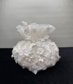 Üç Boyutlu Çiçekli Organze Gelin Kesesi - Görsel 3