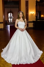 Strapless A-Line Wedding Dress - Image 2