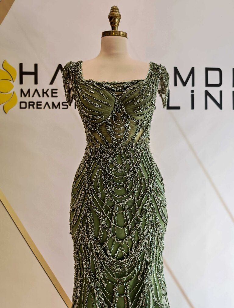 Askili Kol Detayli Kare Yaka Komple Dantel Islemeli Balik Abiye 2 | Fırsat Abiyeler